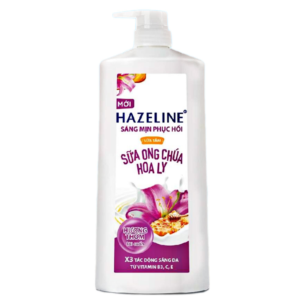 Sữa tắm Hazelin ong chúa hoa ly chai  1kg