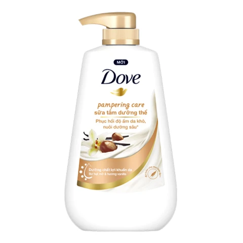 Sữa tắm Dove phục hồi da khô   500g