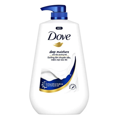 Sữa tắm Dove dưỡng ẩm chuyên sâu  900g
