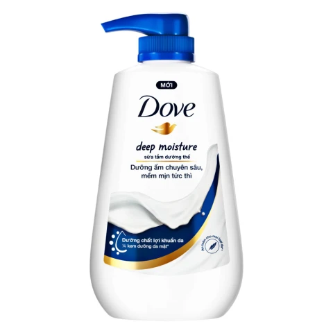Sữa tắm Dove dưỡng ẩm chuyên sâu  500g