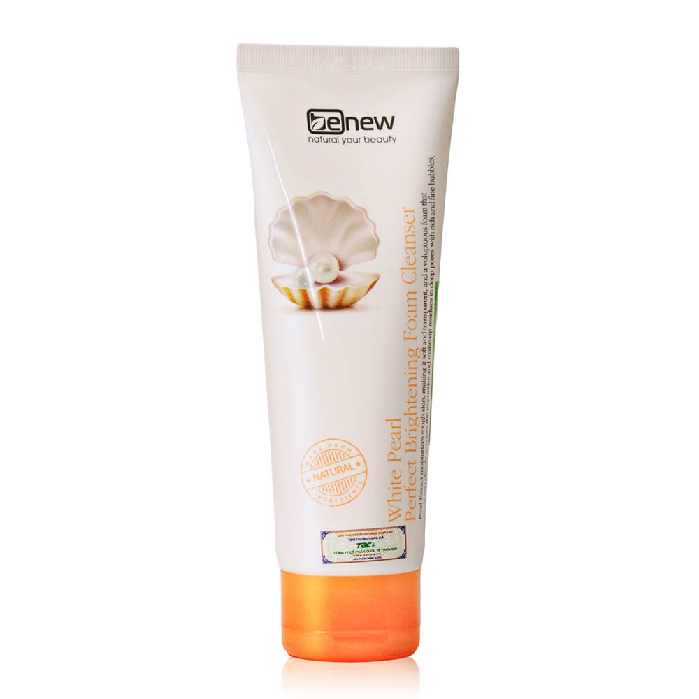 Sữa rửa mặt Benew Pearl Perfect Brightening ngọc trai 160ml