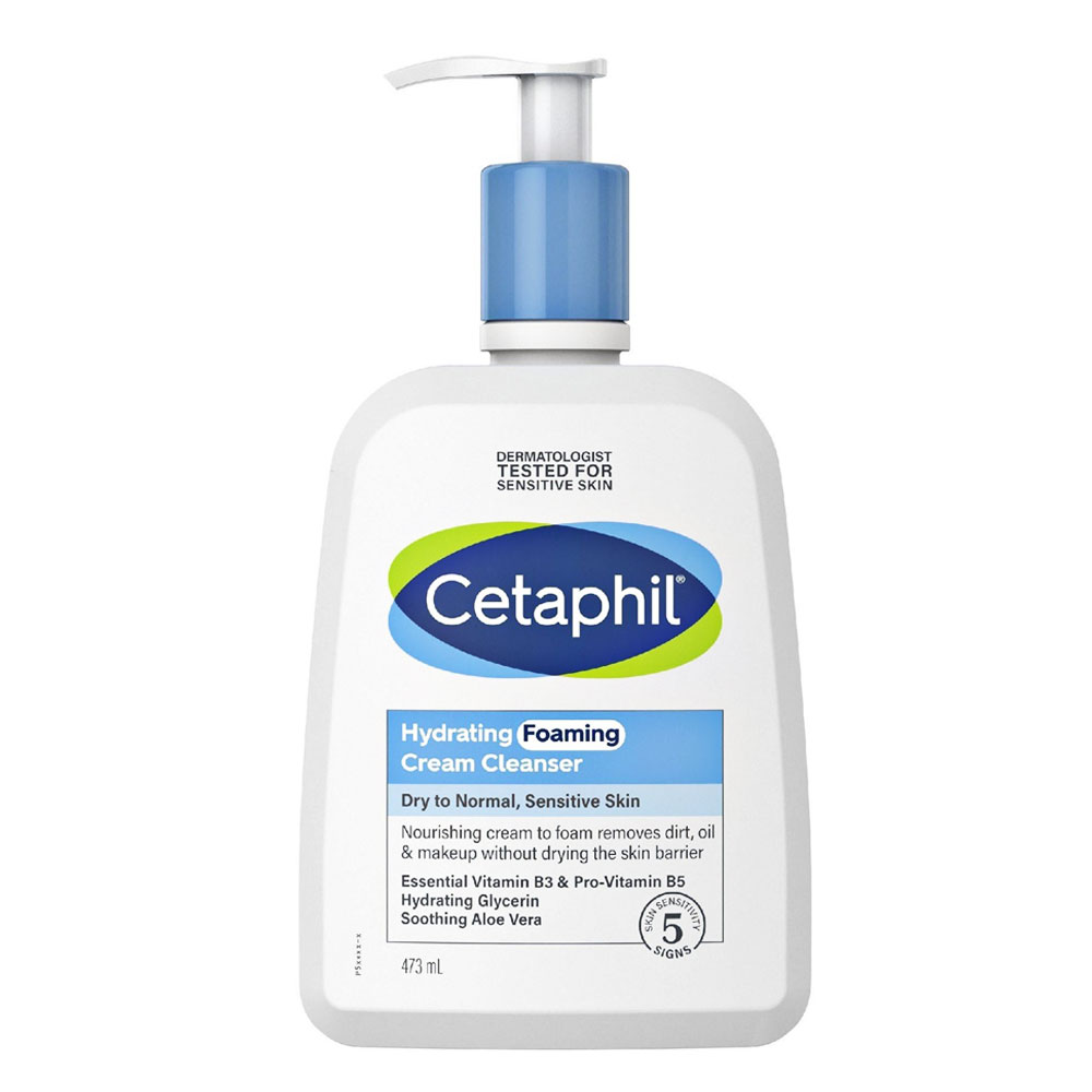 Sữa rửa mặt Cetaphil   Hydrating Foam. Cr.Clnser  tạo bọt 473ML