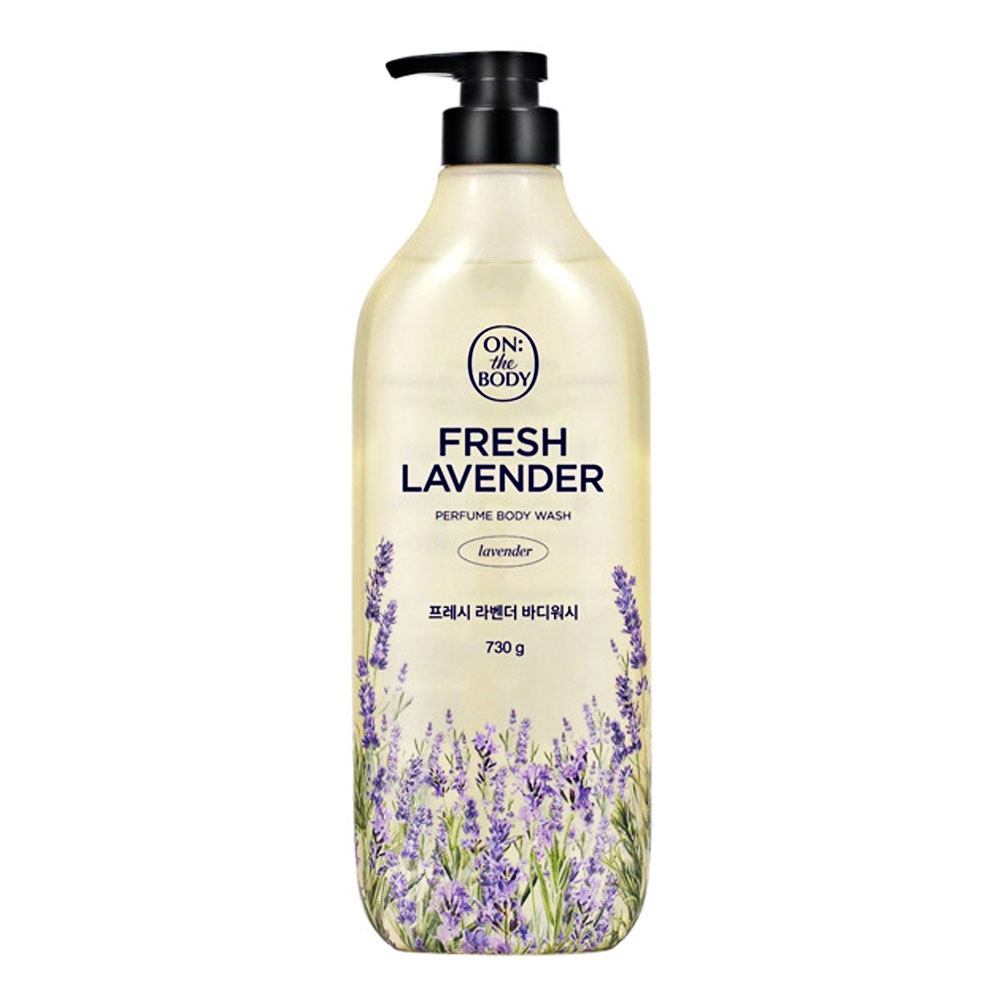 Sữa tắm On The body  LAVENDER SCENT oải hương chai   730g