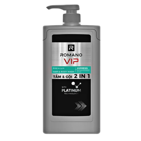 Tắm gội  Romano VIP IMPRESS  650G