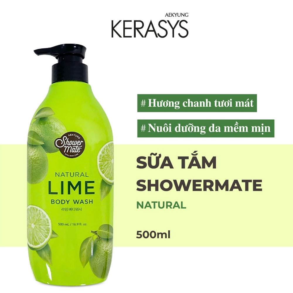 Sữa tắm Aekyung  hương chanh tươi mát 500ml