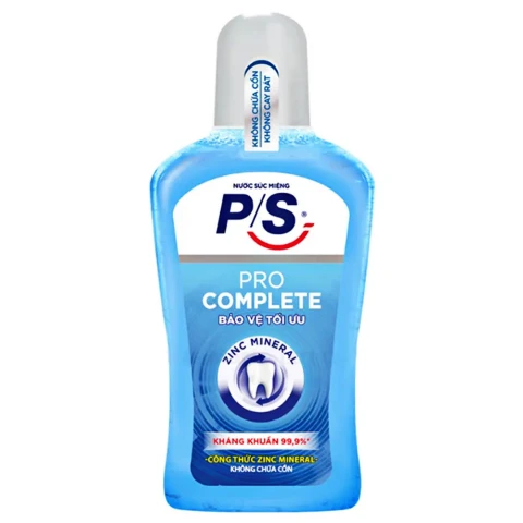 Nước súc miệng  PS Expert Pro complete  500ml