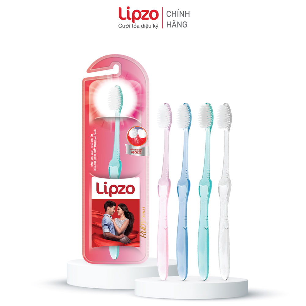 Bàn chải đánh răng Lipzo  Ruby Sensi