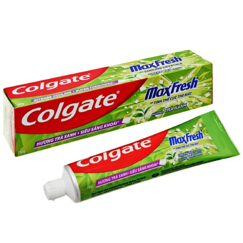 Kem đánh răng Colgate Max Fresh hương trà xanh 180g