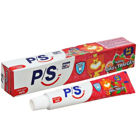 Kem đánh răngPS Trẻ em hương dâu  45g