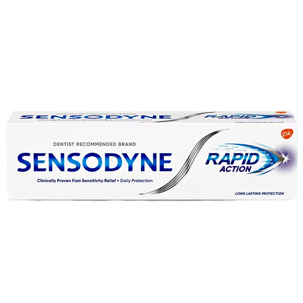 Kem đánh răng Sensodyne Rapid Action giảm ê buốt 100g