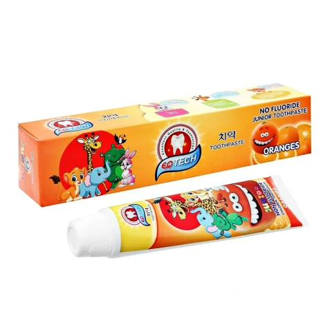 Kem đánh răng EQ Tech Trẻ em hương cam 75g