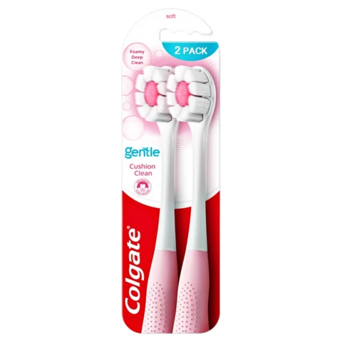 Bàn chải đánh răng Colgate Cushion Clean đôi