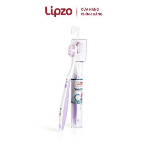 Bàn chải đánh răng Lipzo cao cấp Sensitive