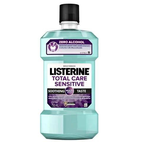 Nước súc miệng  Listerine Total Care Sensitiv răng nhạy cảm 750ml