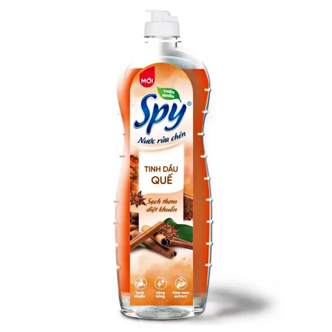 Nước rửa chén Spy  tinh dầu quế 760ml 760ml