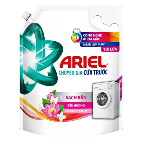 Nước giặt Ariel cửa trước Downy Nắng sơm túi  3.9kg