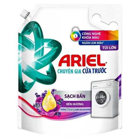 Nước giặt Ariel cửa trước hương downy oải hương túi  3.05kg