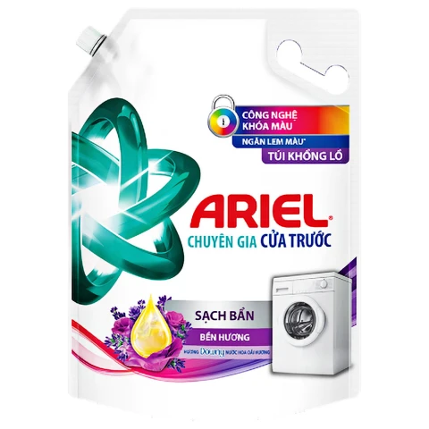 Nước giặt Ariel cửa trước hương downy oải hương túi  3.7kg