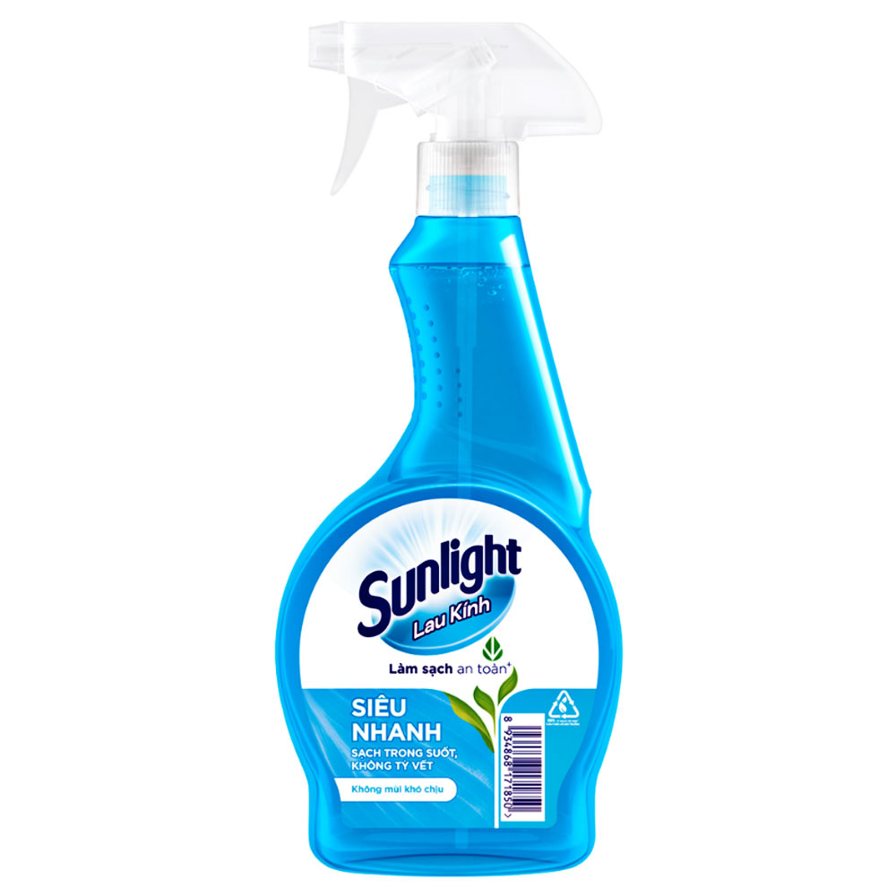 Nước lau kính Sunlight Siêu Nhanh  520ml