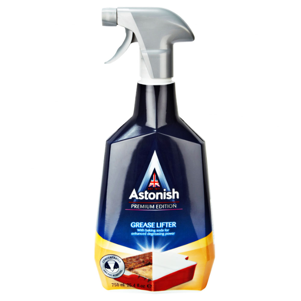 Xịt Astonish   tẩy dầu mỡ & cháy khét chai  750ml
