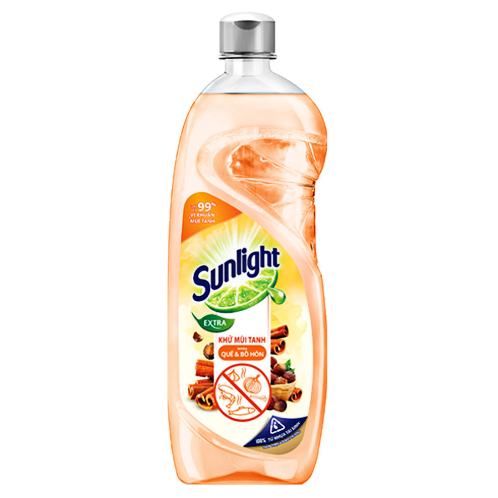 Nước rửa chén Sunlight Hương Quế 750g 