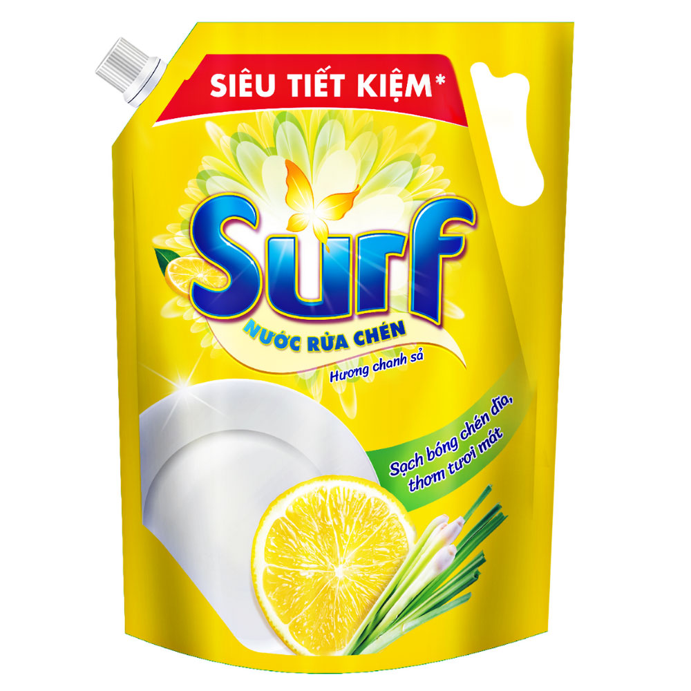 SURF NRC Hương Chanh sả 3.2KG/4 Túi