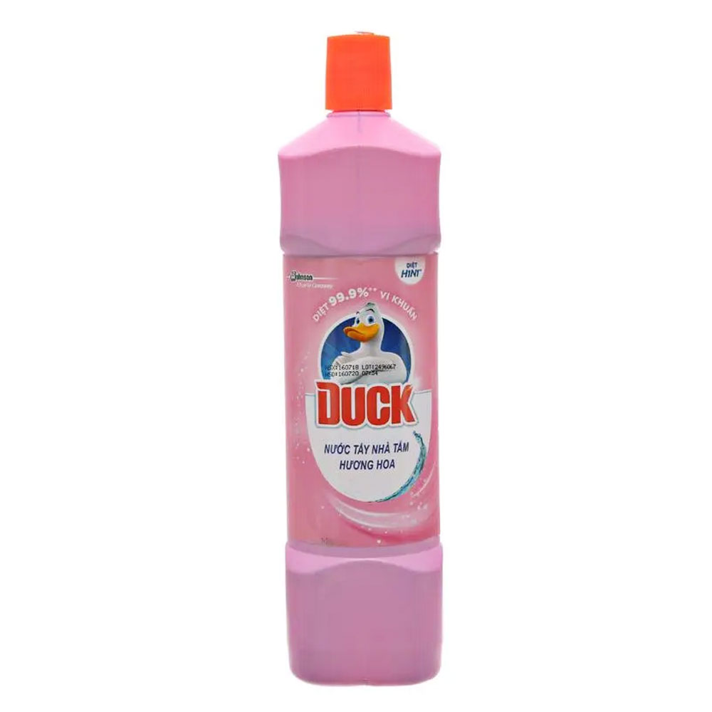 Nước tẩy nhà tắm Duck hoa hồng  900ml