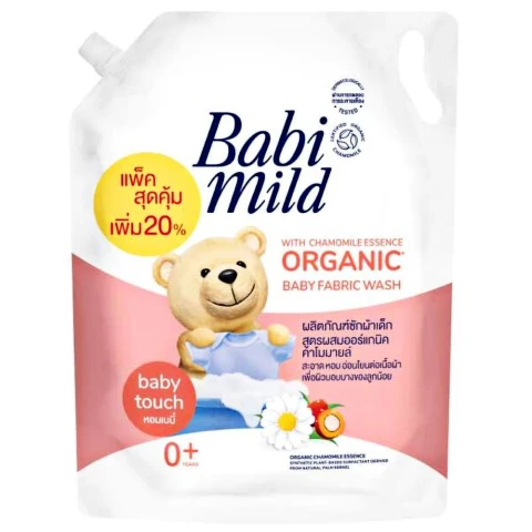 Nước giặt trẻ em Babi Mild touch túi  2.4L