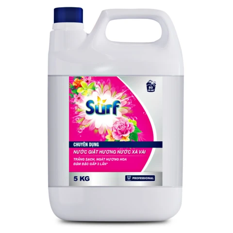 Nước giặt Surf  Chuyên Dụng Hương Nước Xả  5kg