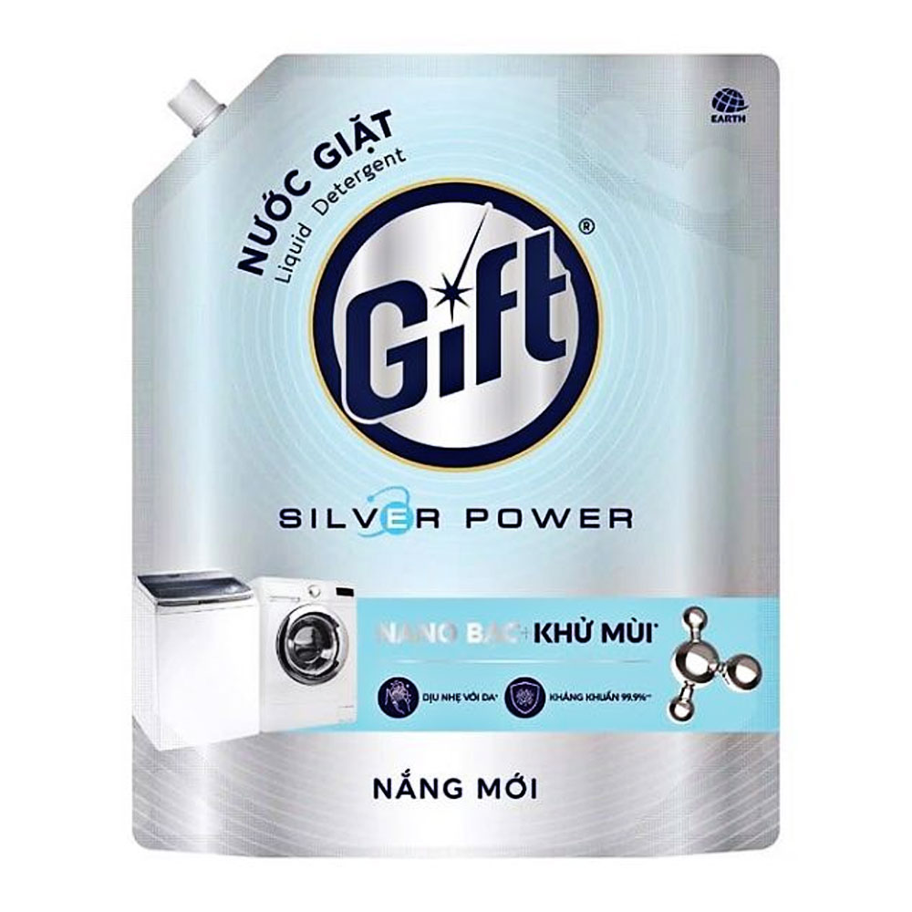Nước giặt Gift Nắng Mới túi  3.6kg