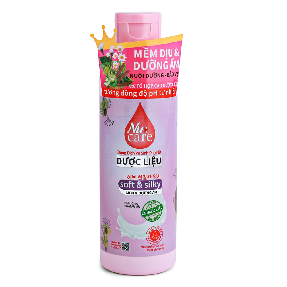 Dung dịch vệ sinh Nucare soft    150ml