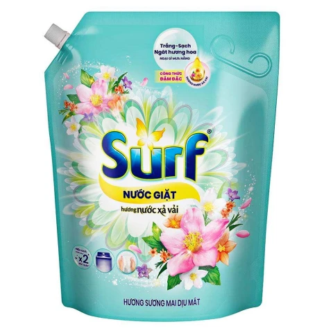 SURF NG Hương Sương Mai Dịu Mát 3.6Kg/4 túi