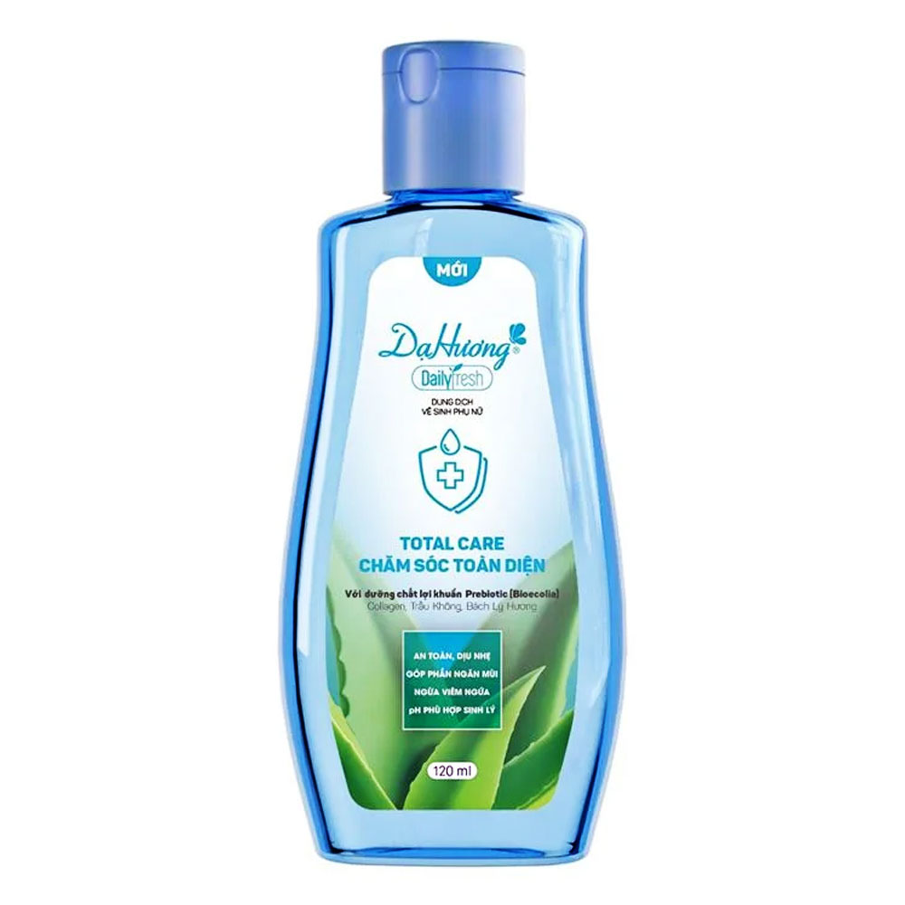 Dung dịch vệ sinh Dạ hương Daily Fresh Total Care  xanh 120ml