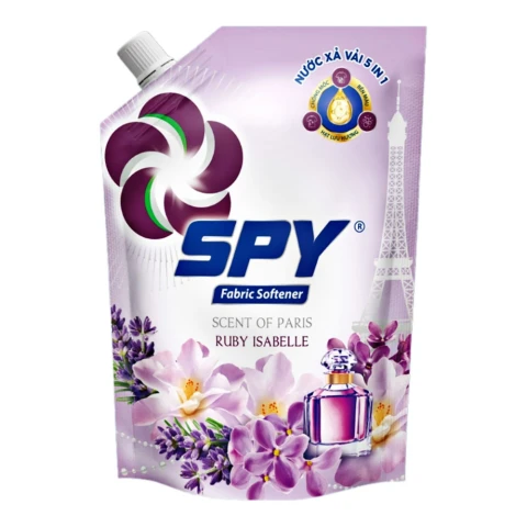 Nước xả vải Spy quyến rũ 5 in1 túi  1.2L