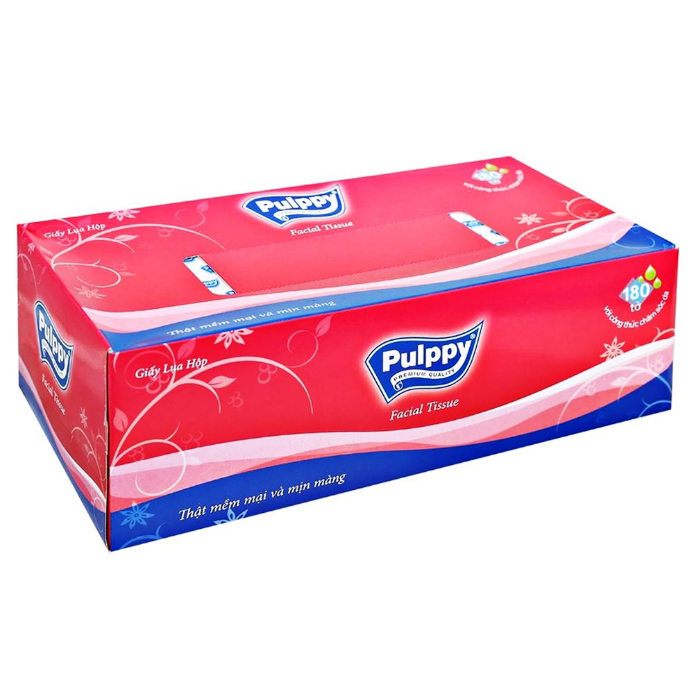 Giấy ăn Puppy hộp  180 tờ