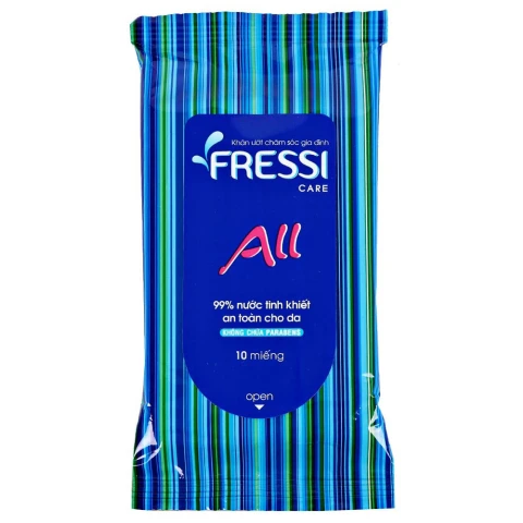 Khăn ướt   All Care 10 tờ