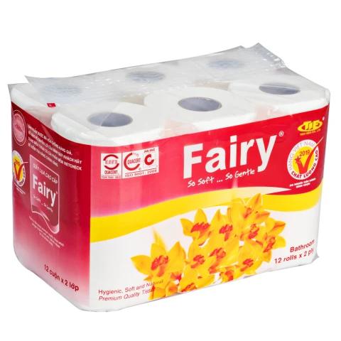 Giấy vệ sinh  Fairy đỏ  12 cuộn