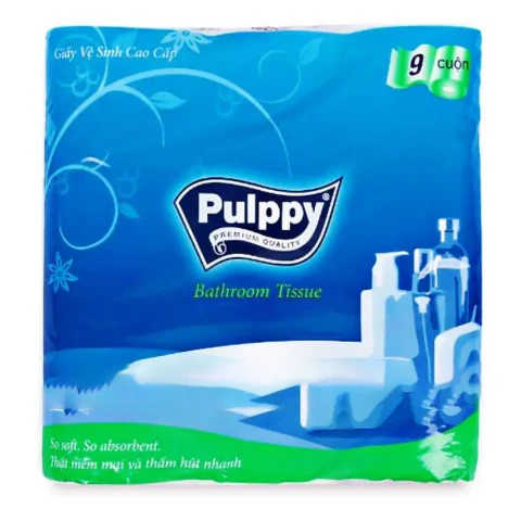 Giấy vệ sinh Puppy 2 lớp  9 cuộn