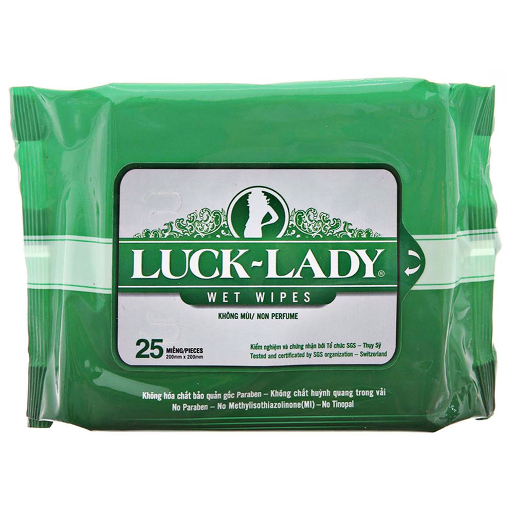 Khăn ướt  Luck  Lady 
