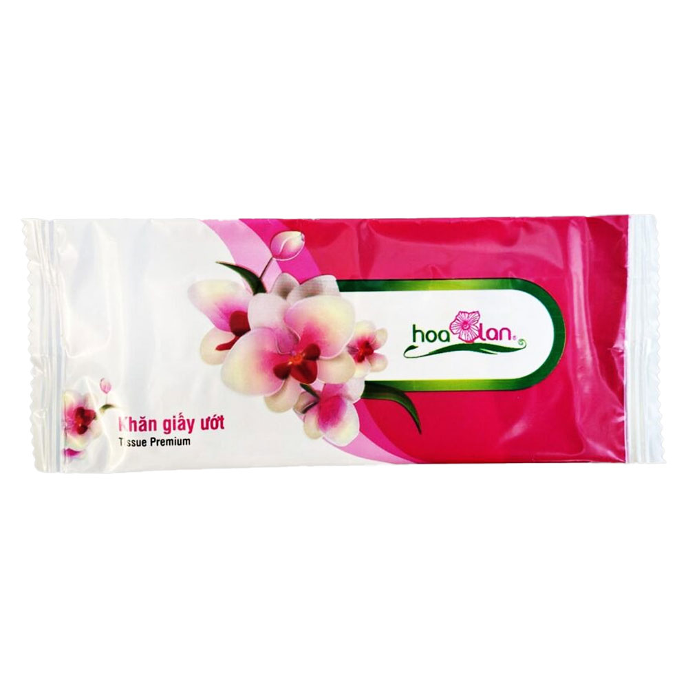 Khăn ướt  Hoa lan túi V25