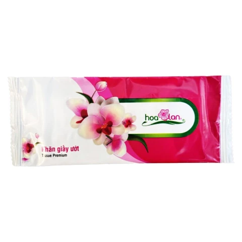 Khăn ướt  Hoa lan túi V25
