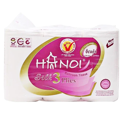 GVS Hà Nội 6 cuộn tím có lõi (8 dây /T)