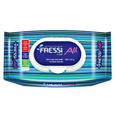 Khăn ướt  Fressi care All  100 tờ 
