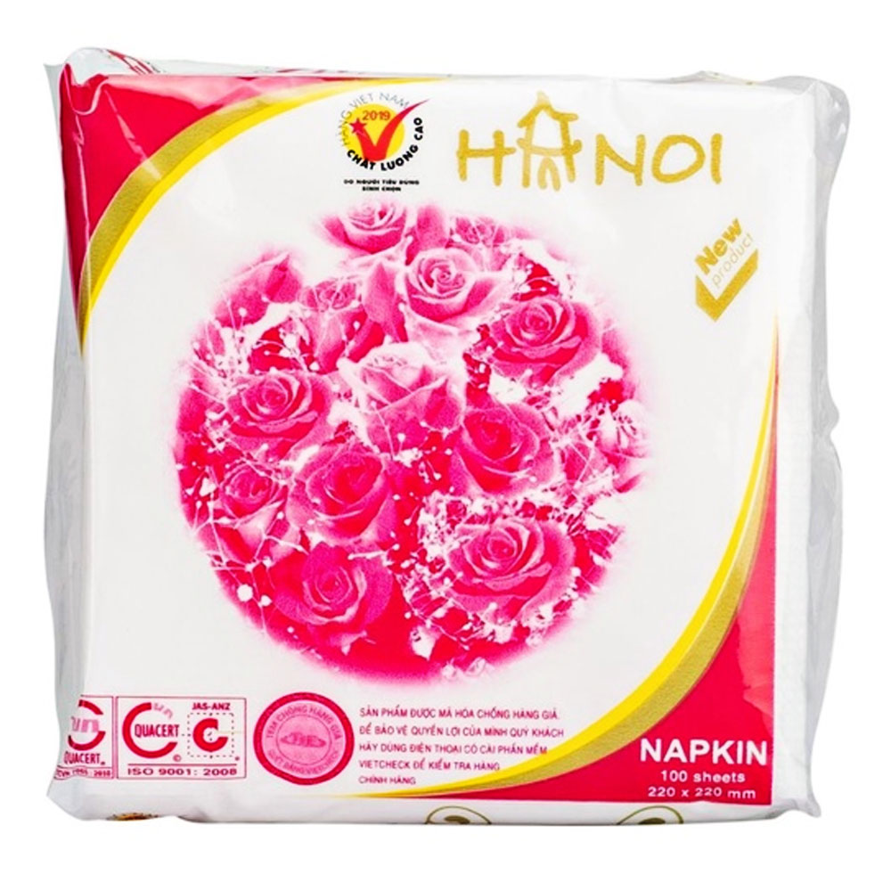Giấy ăn Hà Nội napkin cân 220