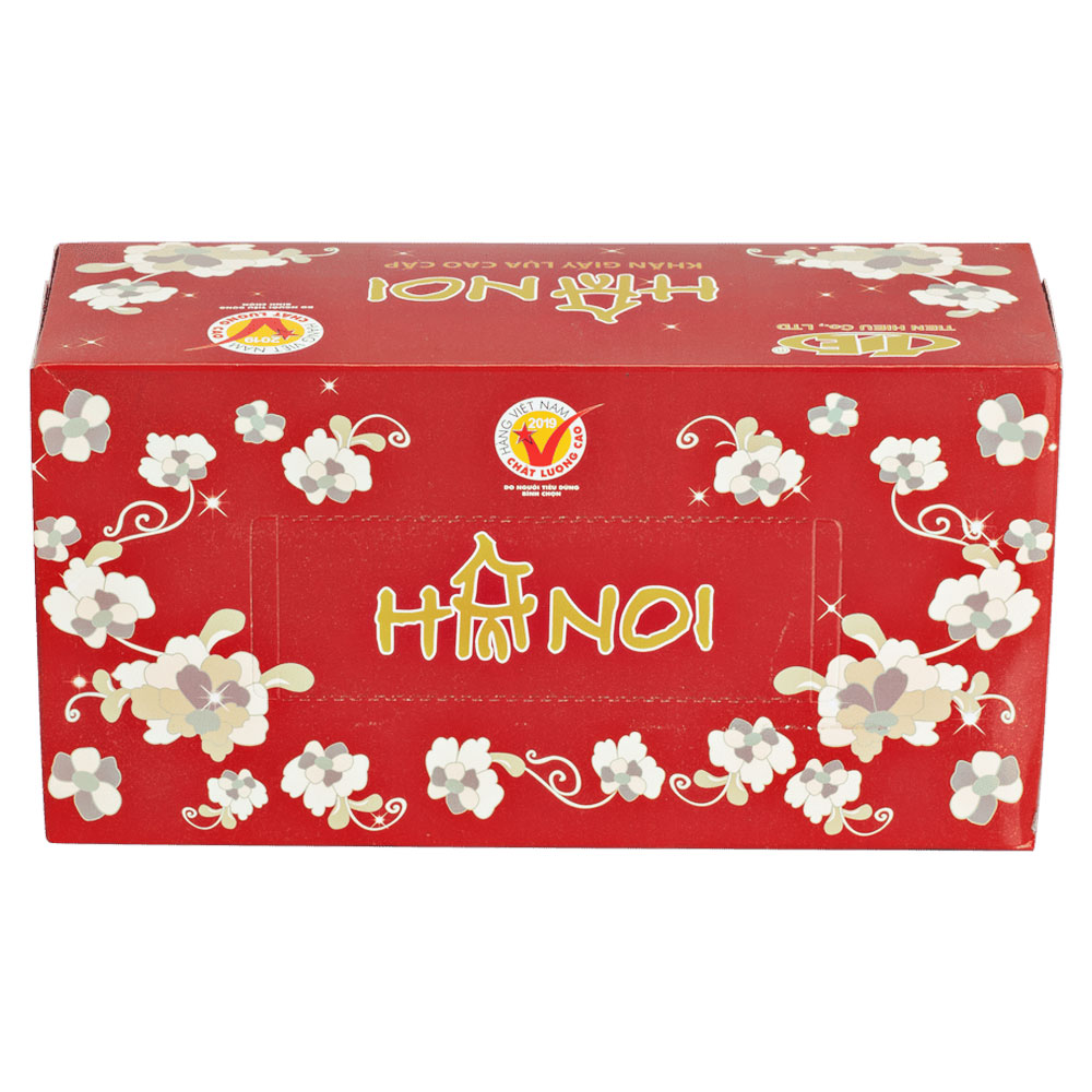 Giấy ăn Hà Nội hộp 3 lớp  150 tờ