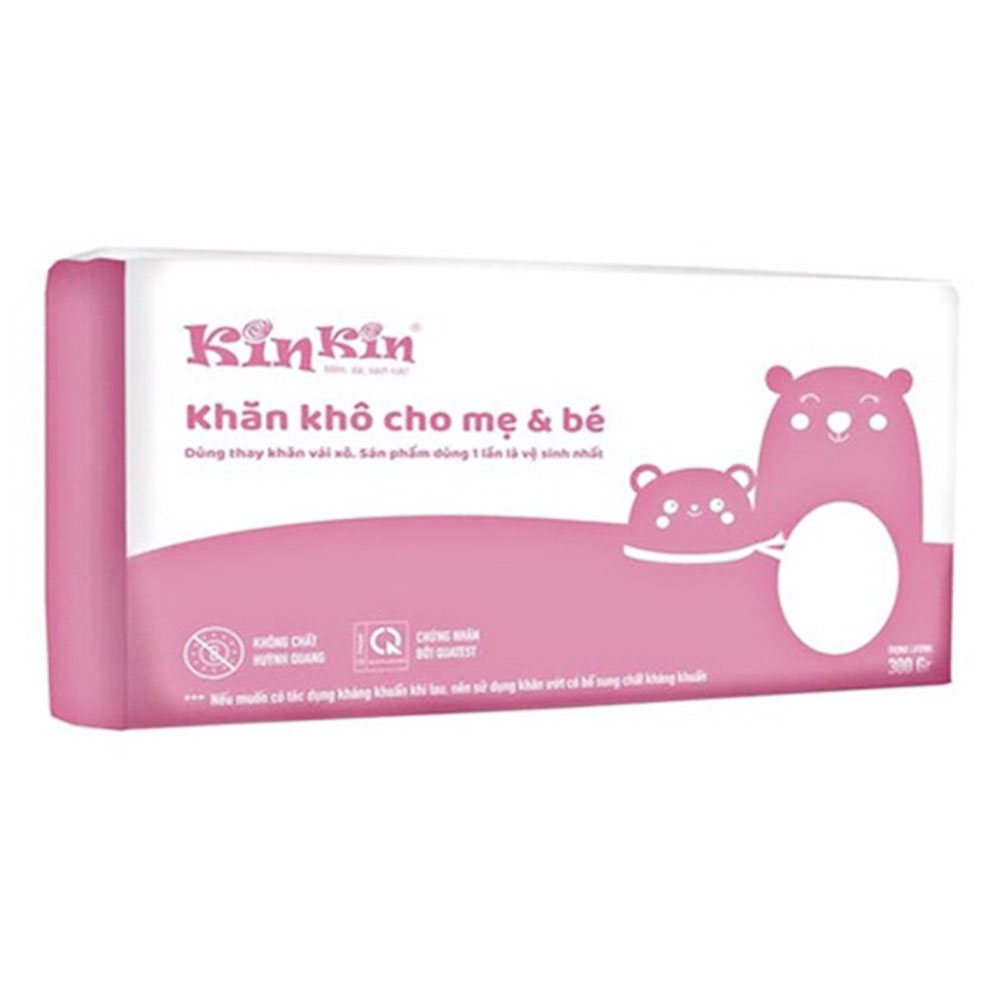 Khăn vải Kin kin khô cho mẹ và bé  300g