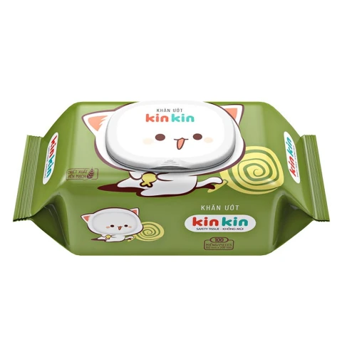 Khăn ướt  Kin kin 100 tờ không mùi  mua 1 tặng 1