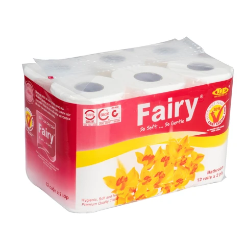Giấy vệ sinh Fairy cao cấp  4 lớp 6+ cuộn
