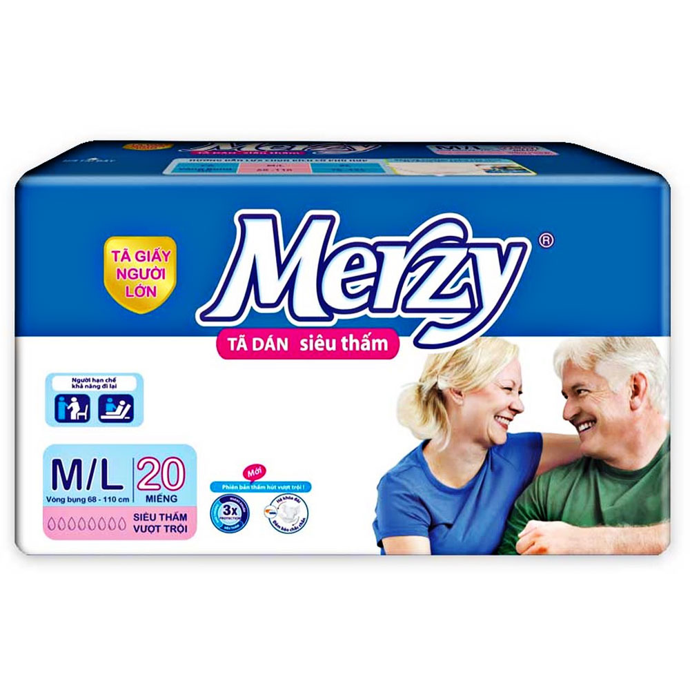 Tã dán người lớn   Merzy M L 20