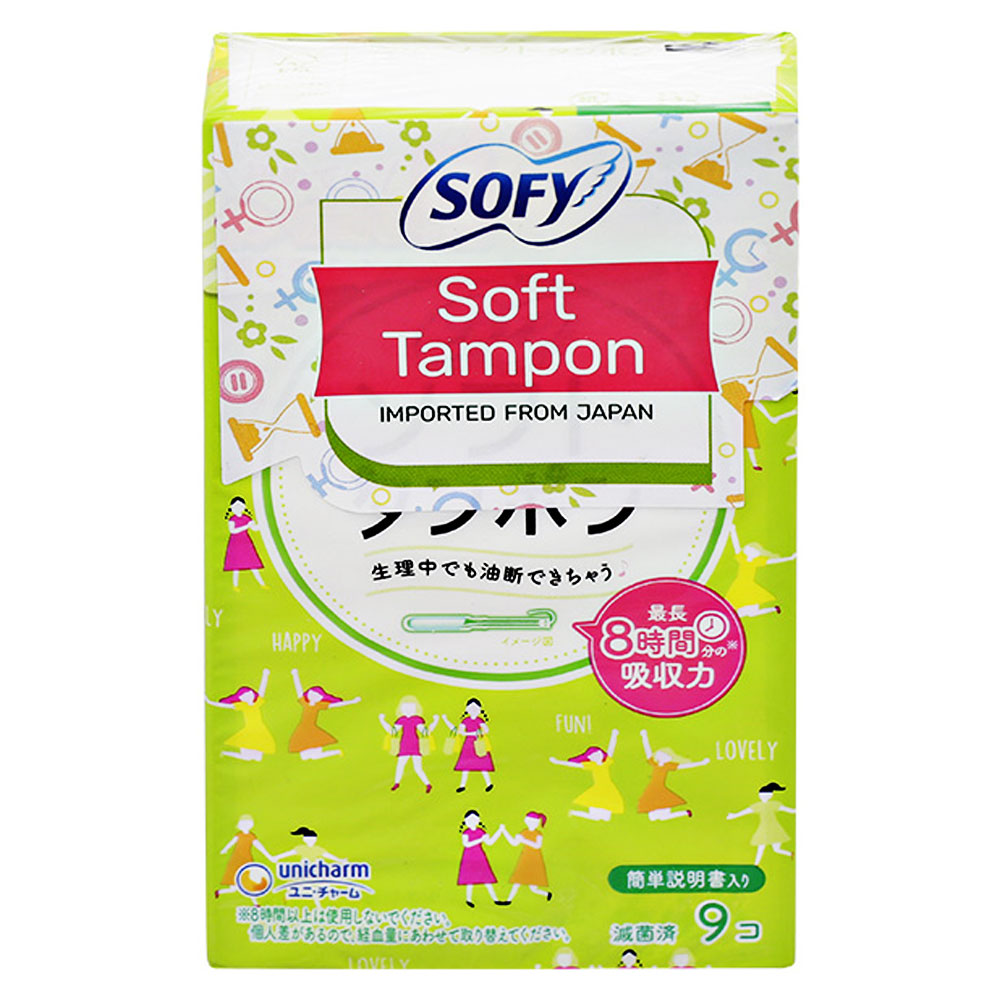 Băng vệ sinh Sofy Soft Tampon 9 miếng 
